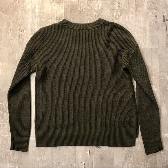 Madewell Patch Pocket Pullover Sweater, Size XS - Picture 4 of 15